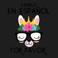 Bilingual Teacher Spanish Maestra Español Cute Llama Gifts T Shirt Classic T-shirt | Artistshot