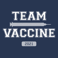 Team Vaccine Vaccinated Pro Vaccination 2021 Doctor Nurse Long Sleeve Men Denim Jacket | Artistshot