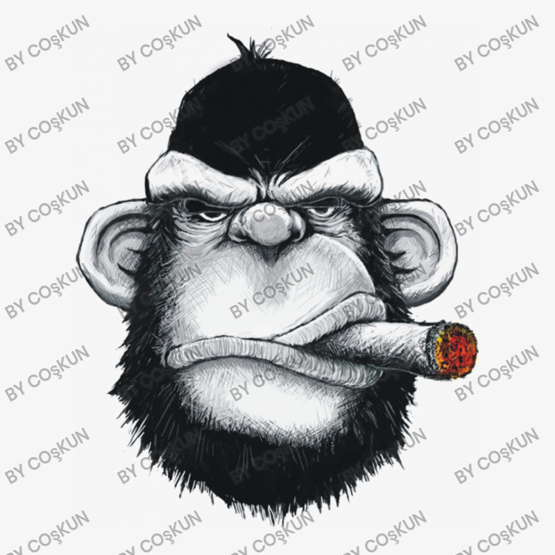 Gorilla Ladies Fitted T-Shirt by coşkun | Artistshot