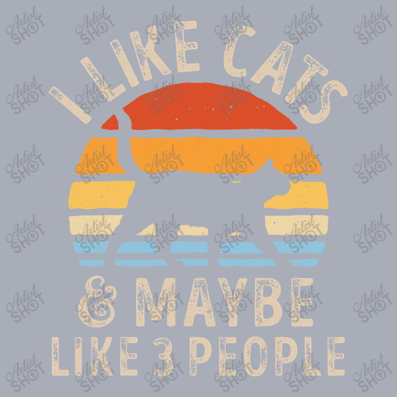 I Like Cats And Maybe Like 3 People Cat Retro Men Tank Dress by hajarbor | Artistshot