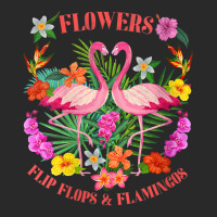 Womens Flowers Flip Flops Flamingos Beach Love Life Vacay Retro V Neck Toddler T-shirt | Artistshot