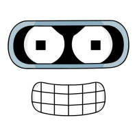 Bender Face Futurama 3/4 Sleeve Shirt | Artistshot