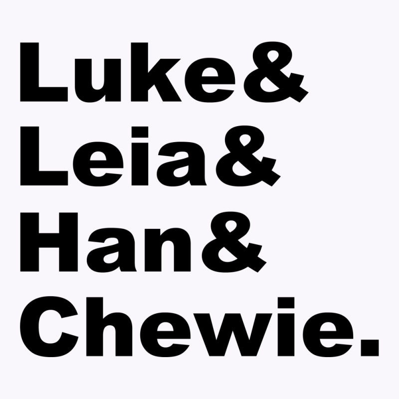 Luke Leia Chewie Tank Top | Artistshot