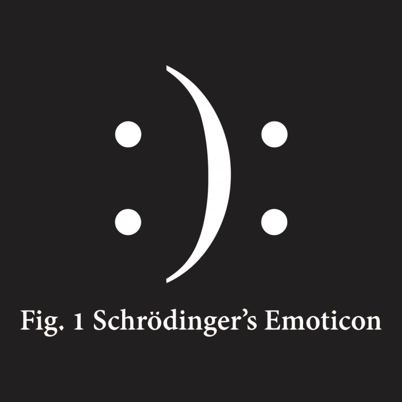 Schrodinger's Emoticon T-shirt | Artistshot