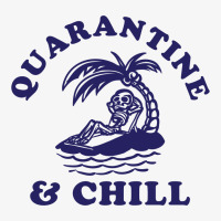 Quarantine And Chill Ladies Fitted T-shirt | Artistshot