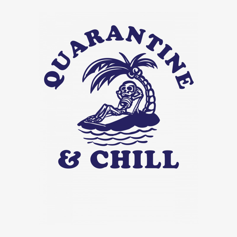 Quarantine And Chill Ladies Fitted T-Shirt by rardesign | Artistshot