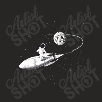 Space Ladies Fitted T-shirt | Artistshot