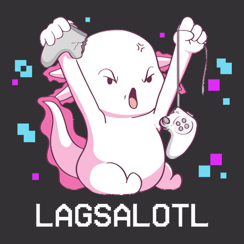 Gamer T  Shirt Axolotl Gamer Lag Funny Video Gaming Game Lagsalotl Gif Vintage Hoodie | Artistshot