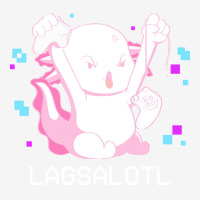 Gamer T  Shirt Axolotl Gamer Lag Funny Video Gaming Game Lagsalotl Gif Youth 3/4 Sleeve | Artistshot