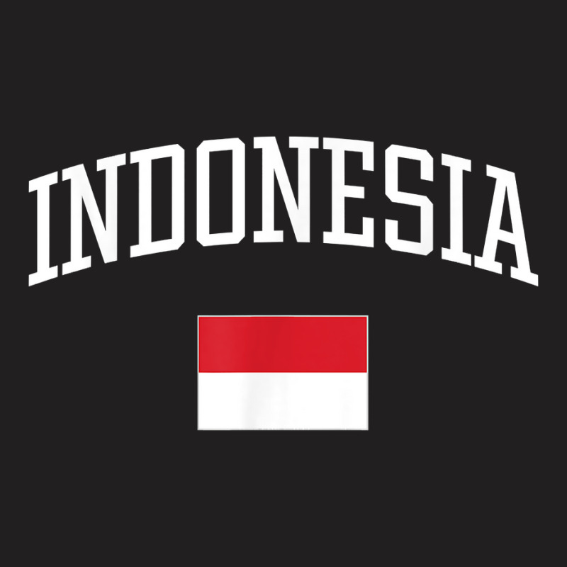 Vintage Flag Of Indonesia Love Your Country T Shirt T-shirt | Artistshot