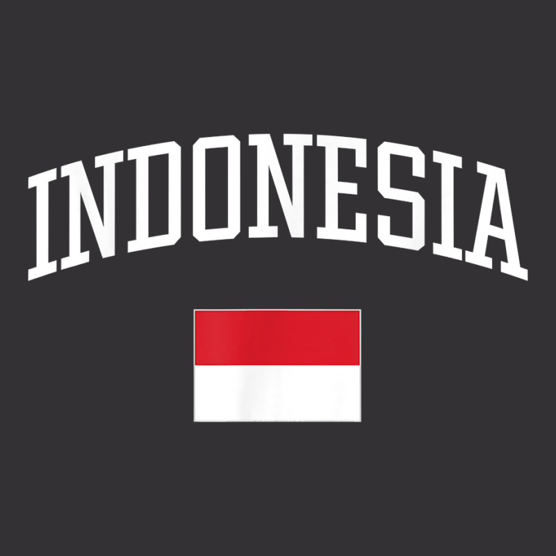 Vintage Flag Of Indonesia Love Your Country T Shirt Vintage Short | Artistshot