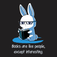 Books  People (blue) T-shirt | Artistshot