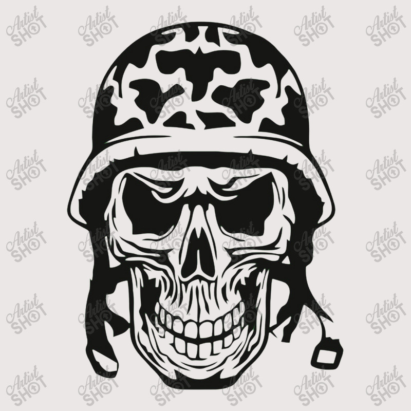 Soldier Skull Pocket T-shirt | Artistshot