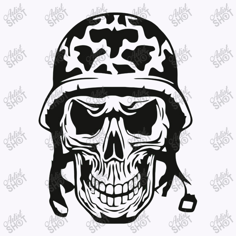 Soldier Skull Tank Top | Artistshot