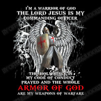 Jesus Christ Christian Im A Warrior Of God The Lord Jesus Is My Comman V-neck Tee | Artistshot