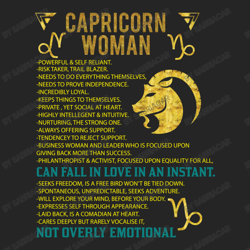 Capricorn Woman Unisex Hoodie by SabriAcar | Artistshot