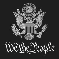 We The People American Bald Eagle Seal Flag Us Constitution T Shirt Classic T-shirt | Artistshot