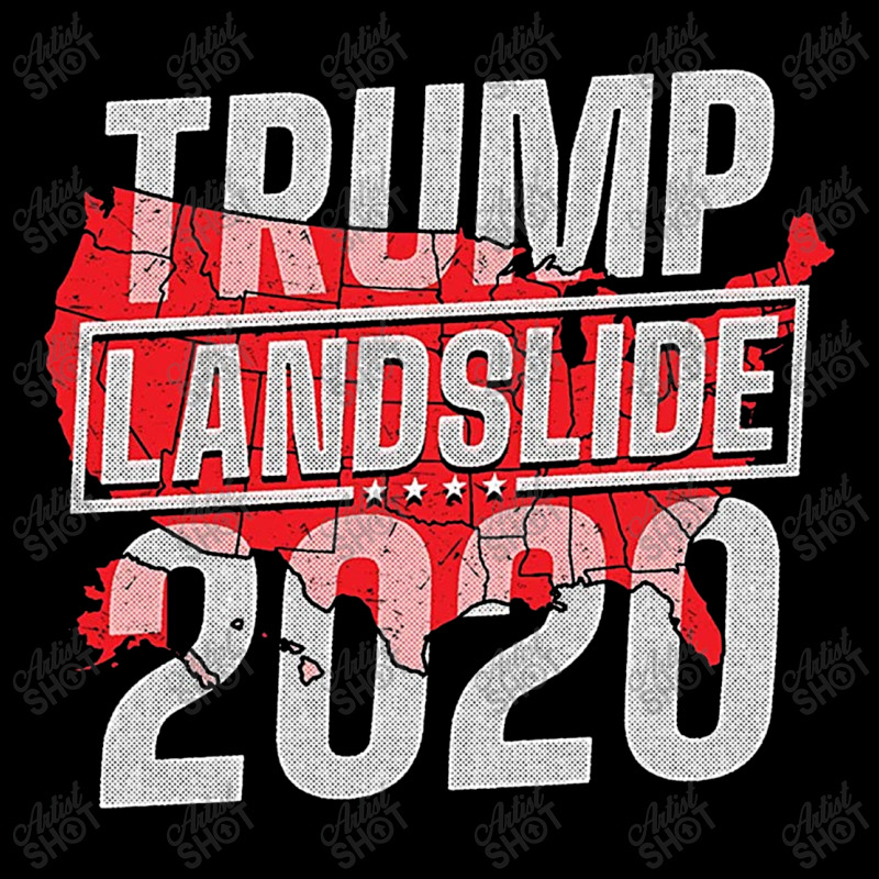 Trump Landslide 2020 V-neck Tee | Artistshot