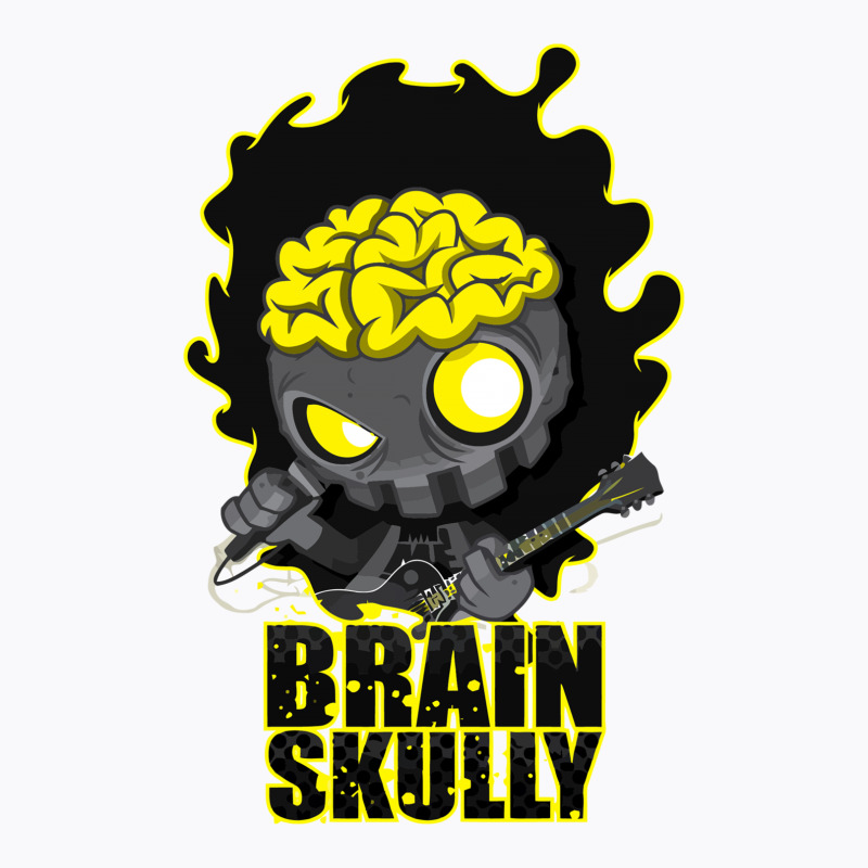 Brain Skully T-shirt | Artistshot