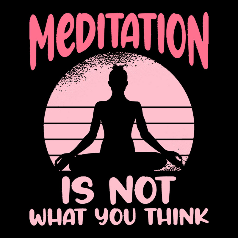 Transendental Meditation T  Shirt Meditation Is Not What You Think T Fleece Short by shiftkraft | Artistshot