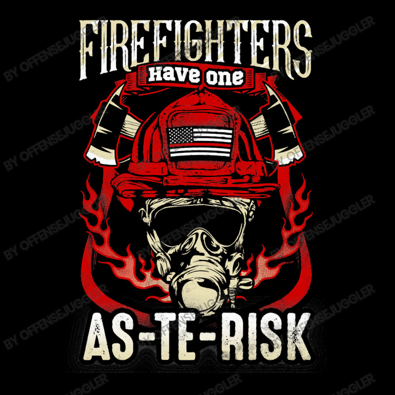 Firefighter Fireman S Asterisk 106 Firefighting V-Neck Tee by offensejuggler | Artistshot