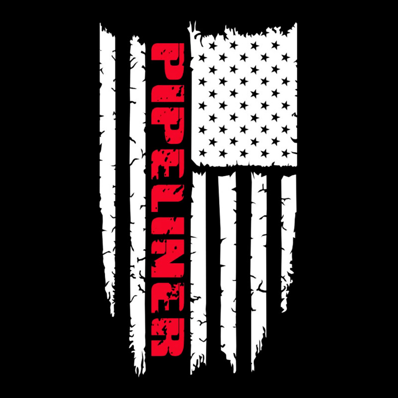 12 American Pipeliner Flag V-neck Tee | Artistshot