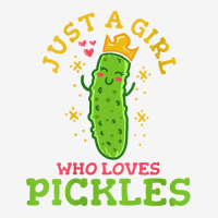 Womens Pickle Just A Girl Who Loves Pickles Vegan V Neck T Shirt Adjustable Cap | Artistshot