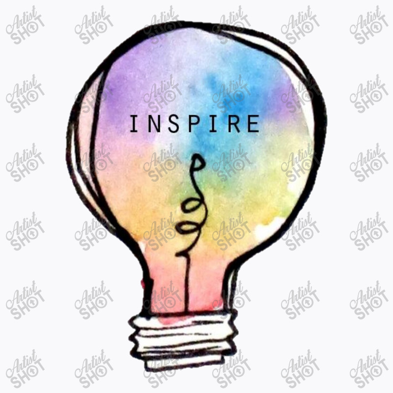 The Lovers, Inspire, Inspiration, Colorful, Rainbow, Light, Lightbulb, T-shirt | Artistshot