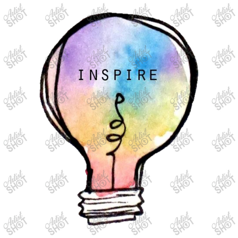 The Lovers, Inspire, Inspiration, Colorful, Rainbow, Light, Lightbulb, V-neck Tee | Artistshot