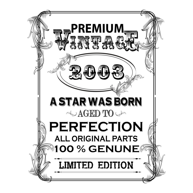 Premium Vintage 2003 Unisex Hoodie | Artistshot