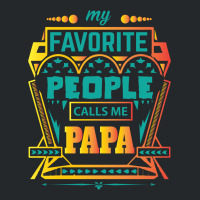 My Favorite People Calls Me Papa Crewneck Sweatshirt | Artistshot