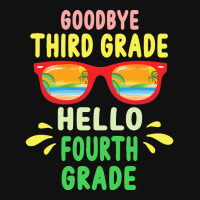 Goodbye Third Grade Hello Fourth Grade T  Shirt Goodbye Third Grade He Baby Bibs | Artistshot