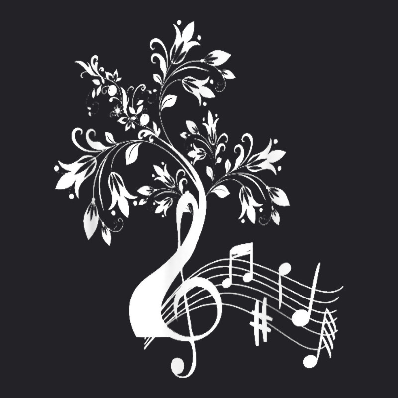 Musical Sheet Music Notes Tree Nature For Musicians And Fans T Shirt Youth Tee by naythendeters2000 | Artistshot