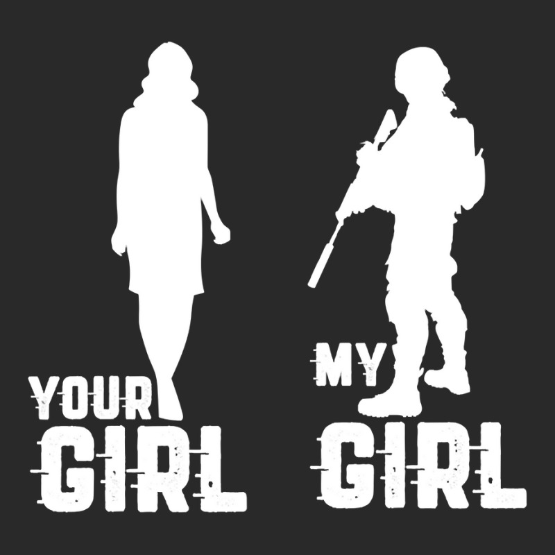 Your Girl My Girl Is A Soldier Cool Military And Army Pullover Hoodie Toddler T-shirt | Artistshot