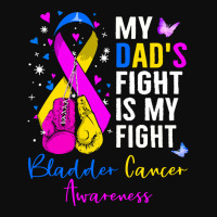 My Dads Fight Is My Fight Bladder T  Shirt My Dad's Fight Is My Fight Crop Top | Artistshot