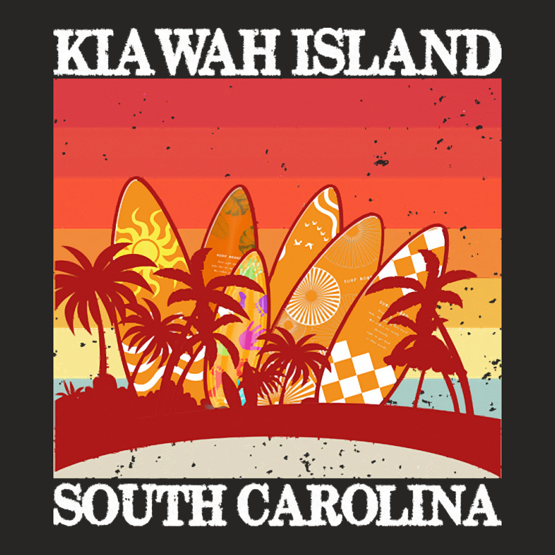 Kiawah Island South Carolina T  Shirt Kiawah Island South Carolina S C Ladies Fitted T-Shirt by farrellantonina264 | Artistshot