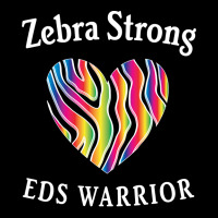 Zebra Strong Eds Warrior   Ehlers Danlos Syndrome Awareness Pullover H Men's 3/4 Sleeve Pajama Set | Artistshot