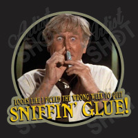 Airplane Classic Mccroskey Sniffin Glue T-shirt | Artistshot