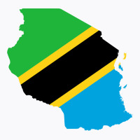 Tanzania Flag Map T-shirt | Artistshot