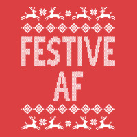 Festive Af Christmas Sweater Tank Top | Artistshot