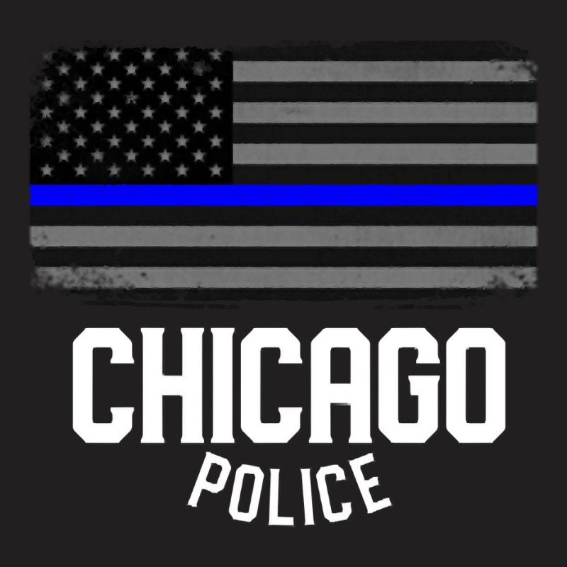 City Of Chicago Police Officer Illinois Policeman Hoodie T-shirt | Artistshot