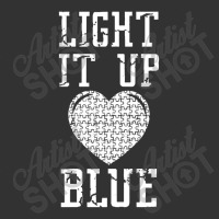 Light It Up Blue Shirt Autism Awareness Puzzle Piece Pullover Baby Bodysuit | Artistshot