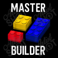 Master Builder Cute Block Building Kids Toys Brick Builders Pocket T-shirt | Artistshot