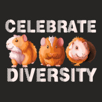 Celebrate Diversity Hamster Guinea Pig Furry Potato Animal T Shirt Ladies Fitted T-shirt | Artistshot