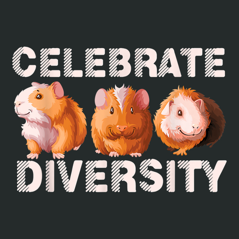 Celebrate Diversity Hamster Guinea Pig Furry Potato Animal T Shirt Women's Triblend Scoop T-shirt by belenfinl | Artistshot