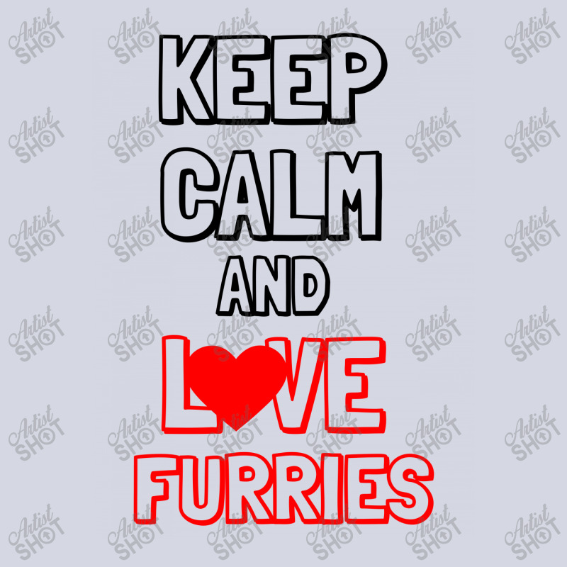 Keep Calm And Love Furries Fleece Short | Artistshot