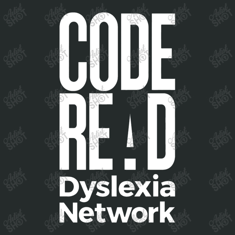 Code Read Dyslexia Network Classic Women's Triblend Scoop T-shirt by jambudemak | Artistshot