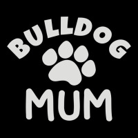 Bulldog Mum V-neck Tee | Artistshot