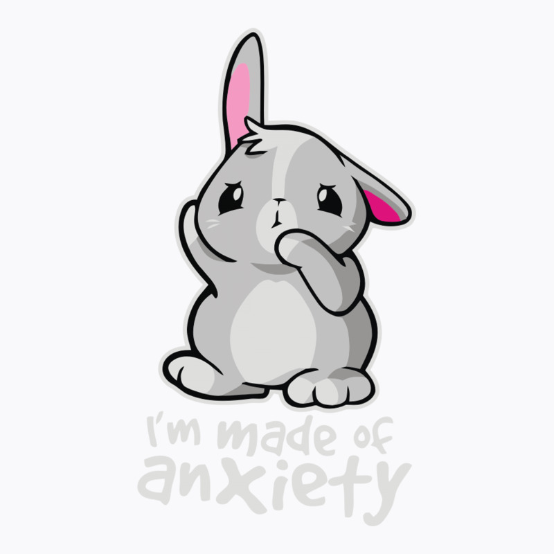 Bunny Anxiety T-shirt | Artistshot
