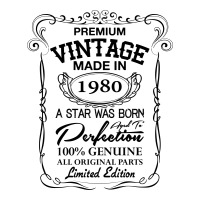 Vintage Made In 1980 V-neck Tee | Artistshot